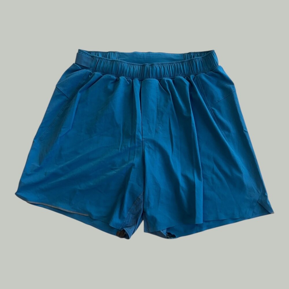 Lululemon Men’s Pace Breaker Shorts – 5” (Blue)